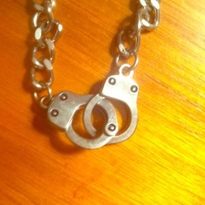 Handcuffs necklace