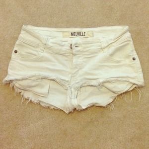 Brandy Melville white shorts