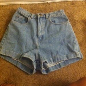 🚫Sold🚫American apparel high waisted shorts