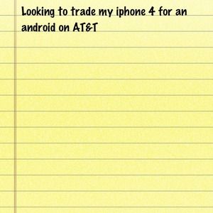 Trading iphone