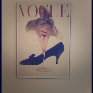 Vintage Vogue wall art