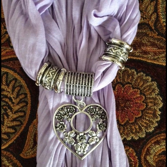 Jewelry scarf