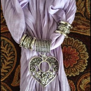 Jewelry scarf