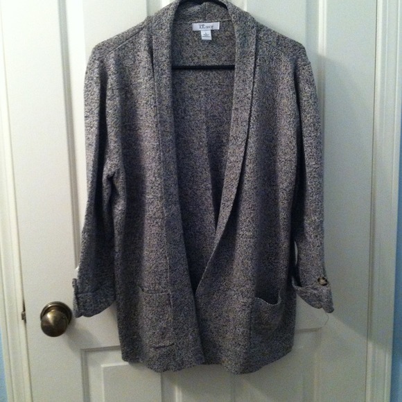 Sweaters - Gray long sweater