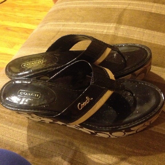 Coach sandals