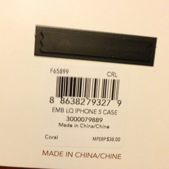 🚫SOLD🚫 AUTH Coach IPhone 5 case - Picture 2 of 2