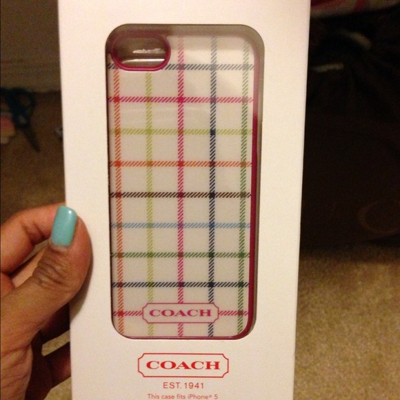 AUTH Coach iPhone 5 case