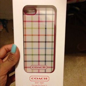 AUTH Coach iPhone 5 case