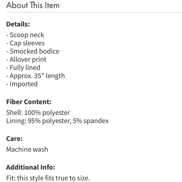 Max Studio black and white floral dress - Picture 7 of 7