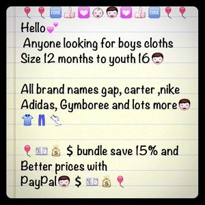 🎈👦 BOYS CLOTHS 👦🎈