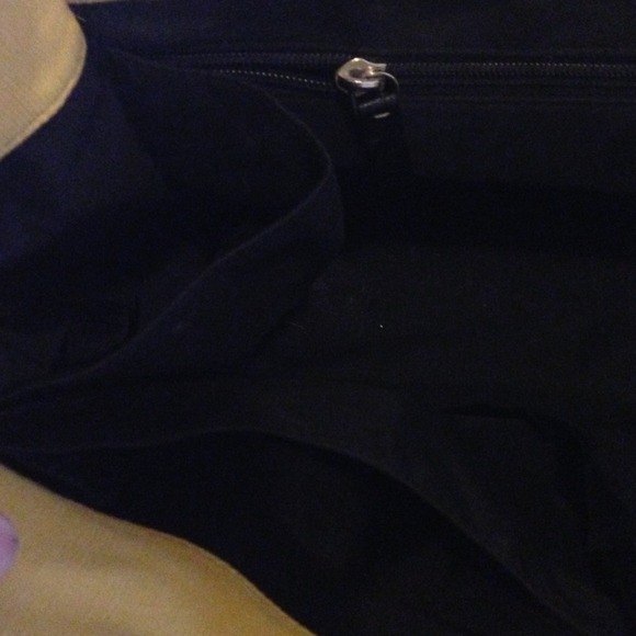 Kate spade yellow diaper bag