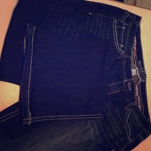 ON HOLD Maurice's dark wash denim jeans