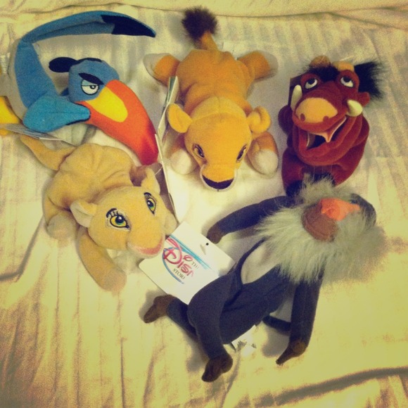 Disney collection of beanie babies 9 total