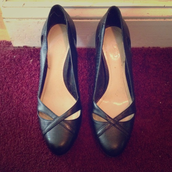 Black heels
