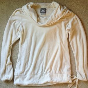 SOLD - Nike Fleece Cowl Neck Hoodie
