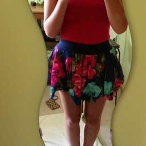 Floral skirt