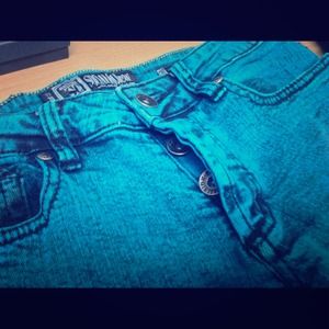 💥REDUCED💥Social Collision Acid Washed Denim