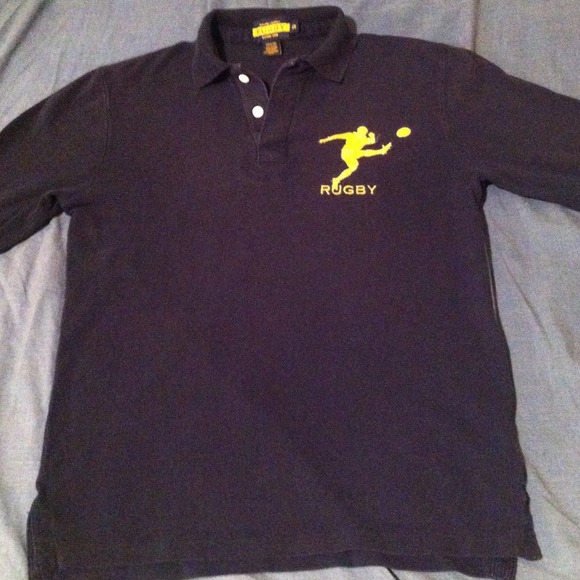 Long sleeve Rugby Polo shirt - Picture 1 of 3