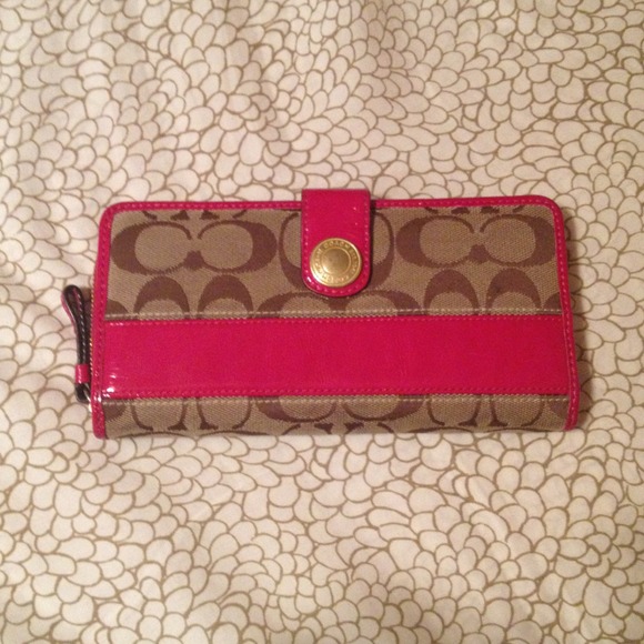 Coach Pink Wallet