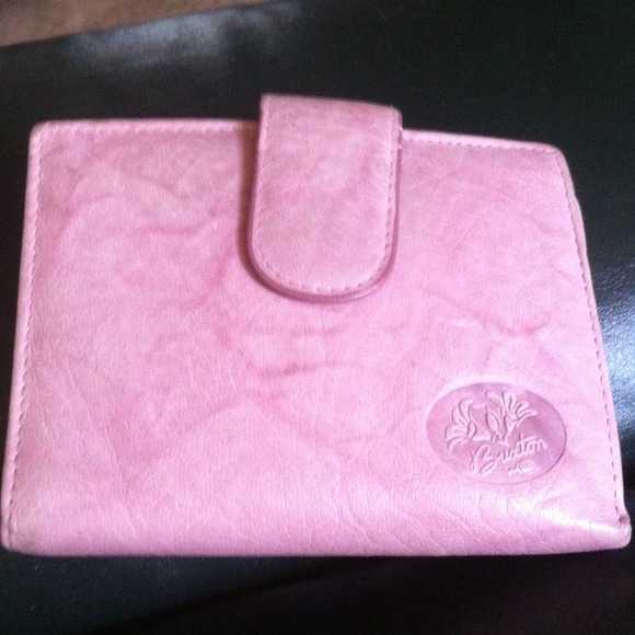 Pink Buxton wallet On Hold