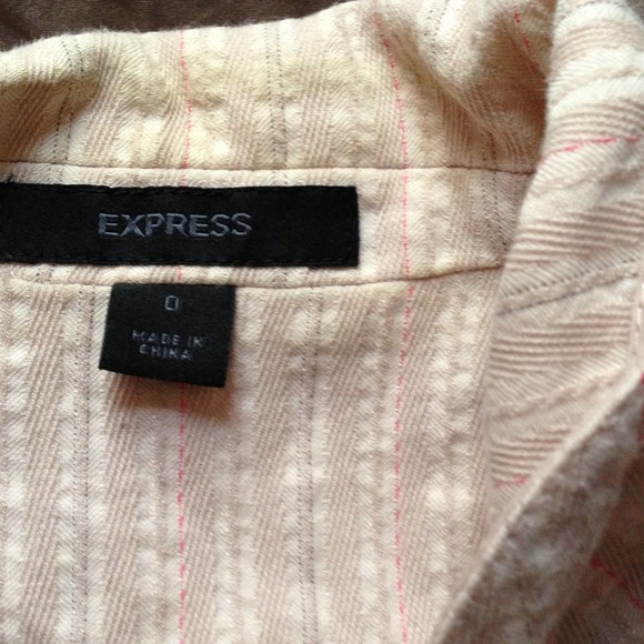 Express blazer size 0 - Picture 2 of 4
