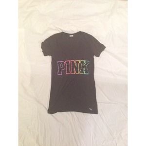 VS PINK V neck Top XS