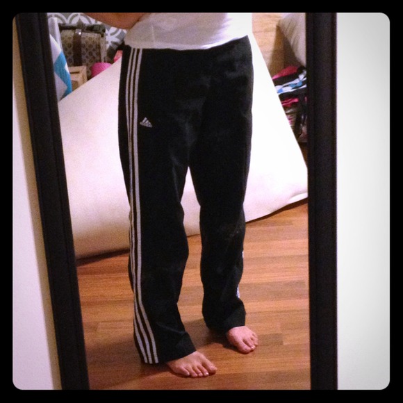 Black Adidas Workout Pants