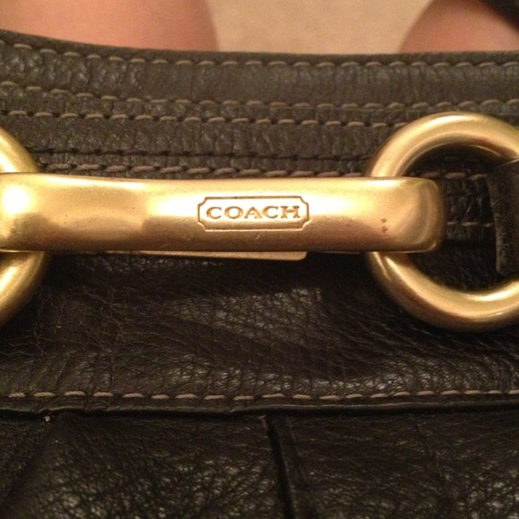 ⛔Sold bundle100% Authentic  Coach leather handbag - Picture 3 of 4