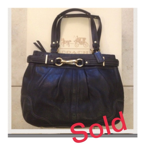Coach Handbags - ⛔Sold bundle100% Authentic  Coach leather handbag