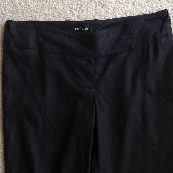 SALE NWOT Bebe gorgeous Linen blend dress pants! - Picture 2 of 4