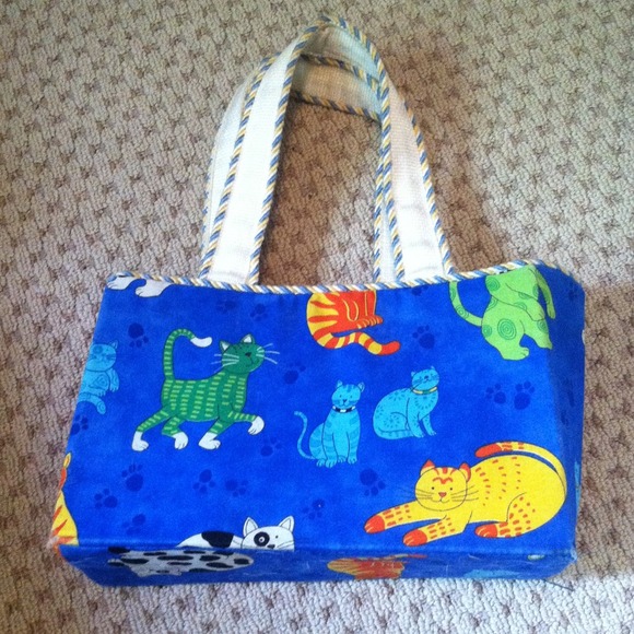 Handmade Cat Purse - KK Original - Picture 1 of 4