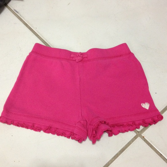 Hot pink shorts