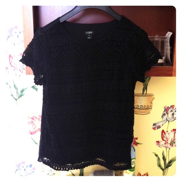 Crochet lace blouse