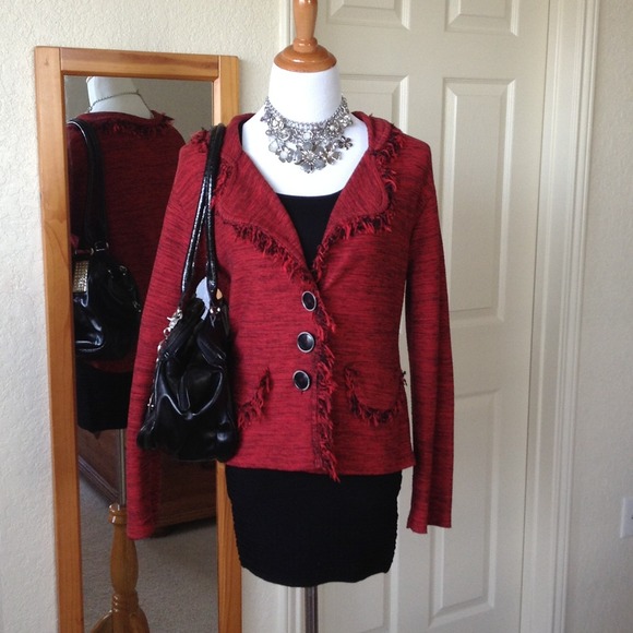 🌀SOLD IN BUNDLE🌀 Shag-trimmed Blazer