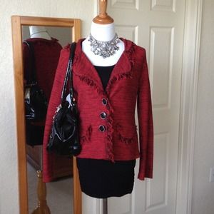 🌀SOLD IN BUNDLE🌀 Shag-trimmed Blazer