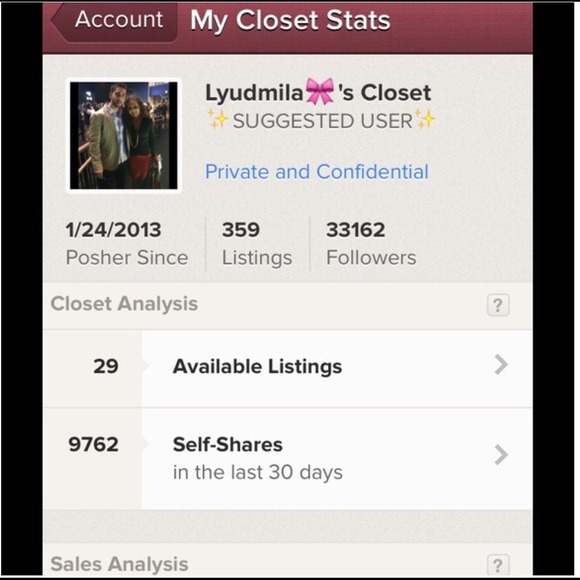 💃MY CLOSET STATS💃 - Picture 2 of 3