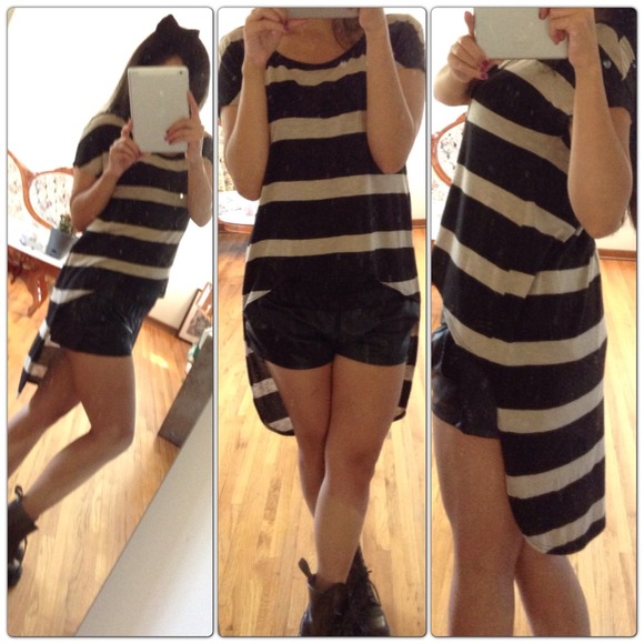 UO | rugby striped | hi-low top