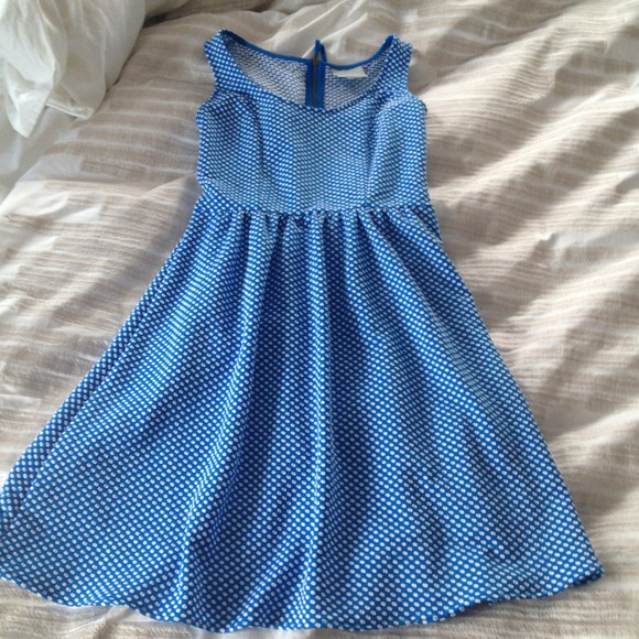 SALE 🙀Anthro polka dot dress - Picture 2 of 4