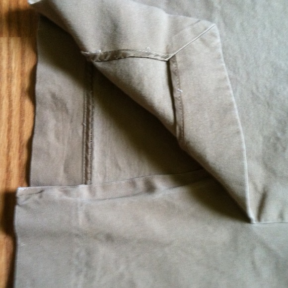 $18 TODAY! BODY BY VICTORIA Khaki pencil skirt! - Picture 3 of 4