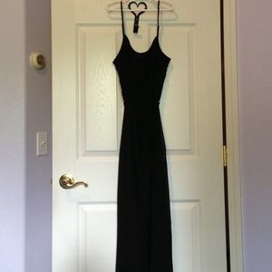 STUNNING black maxi dress