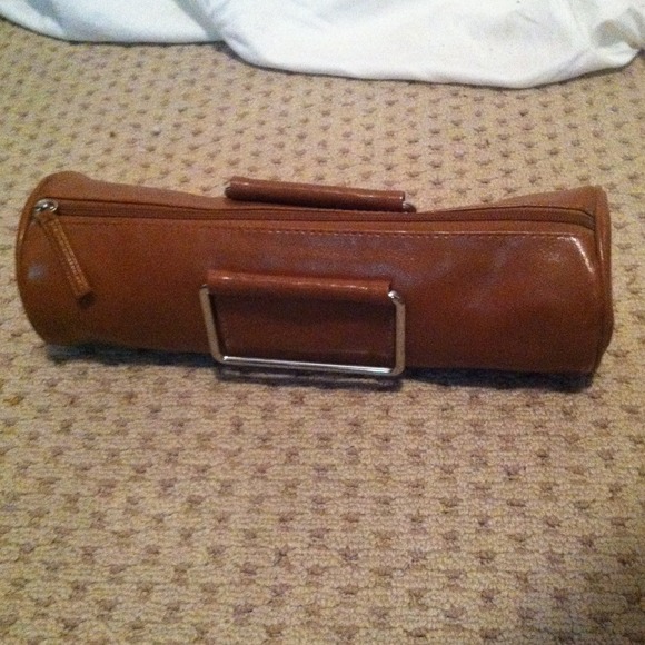 Brown Tube Style Purse by Chateau - Picture 2 of 4