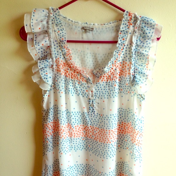 Heart patterned blouse