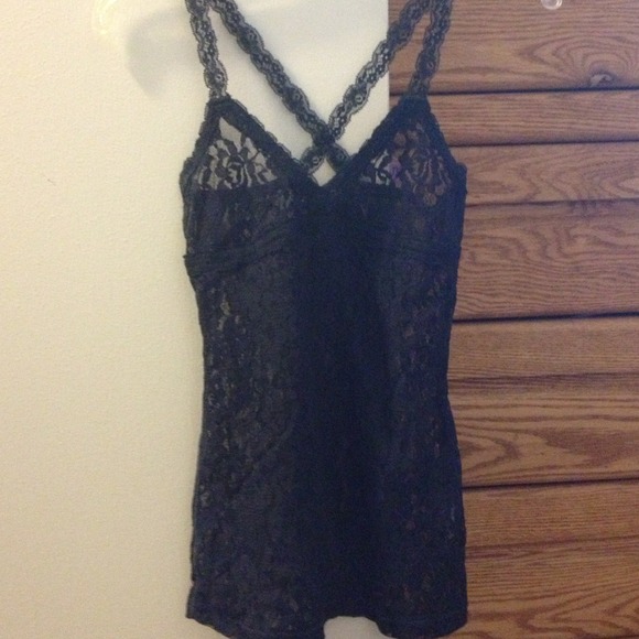 Lace tank top