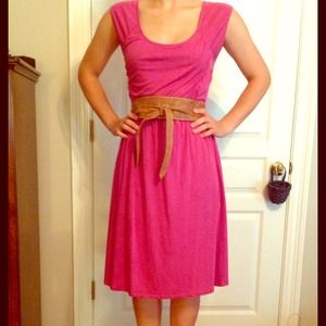 Garnet Hill cotton modal dress.