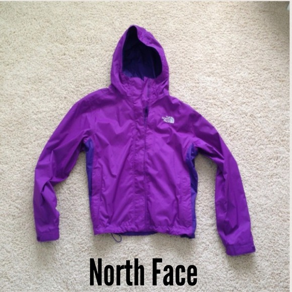North Face Women's Small Purple Rain Coat