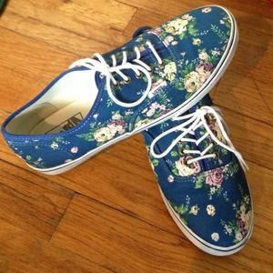 Vans Floral Authentic Lo Pro