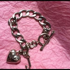 Authentic BNWOT Juicy Couture Silver Bracelet