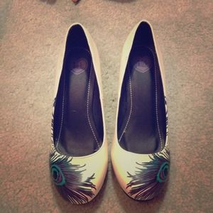 Funky peacock heels!!