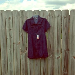 Denim Bubble Dress