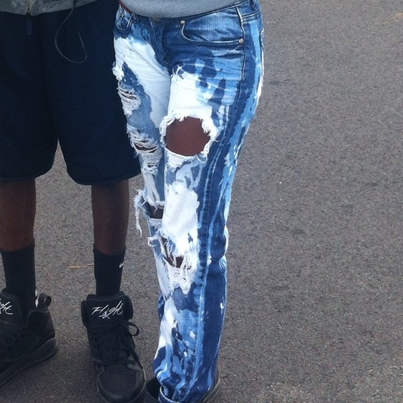 Ripped skinnies😝